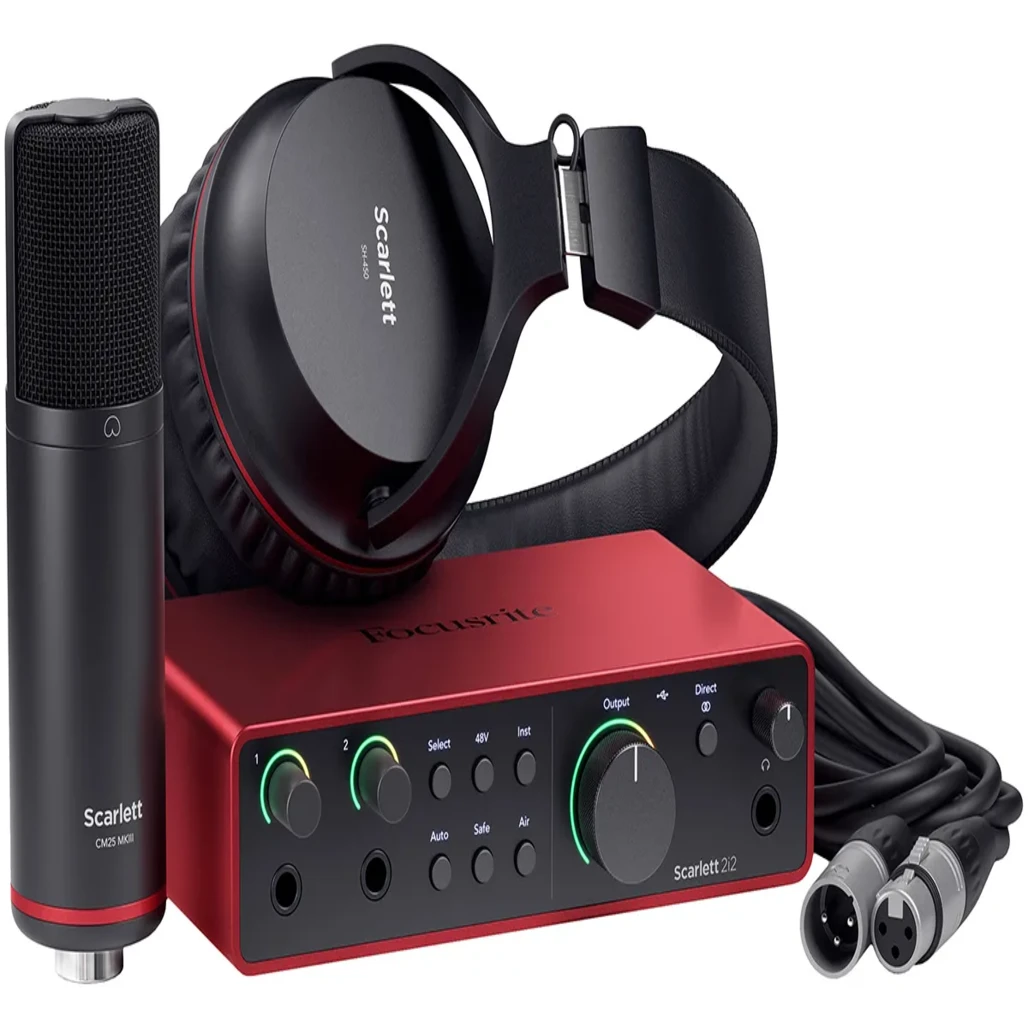 Focusrite Scarlett 2i2 Studio Bundle - Image 1