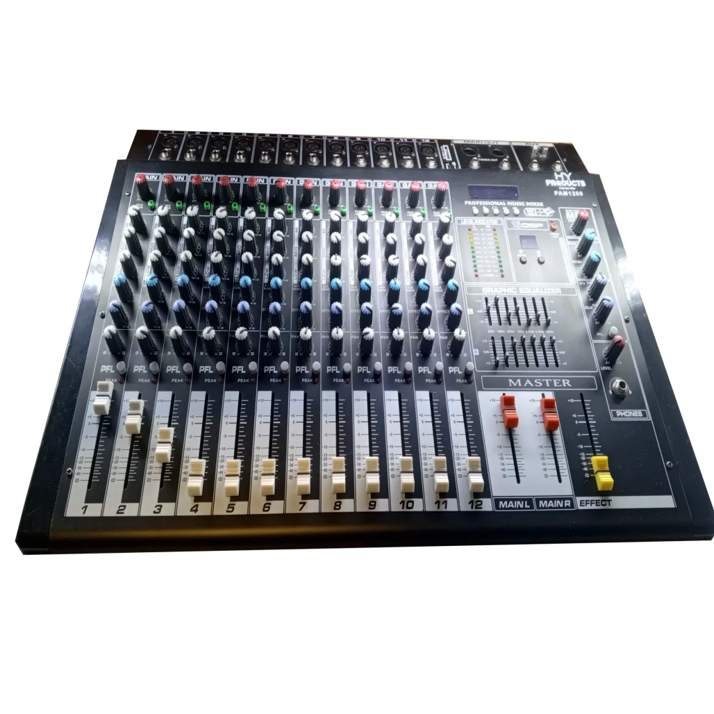 HY Products PAM1600 High-Power Powered Mixer HY PRODUCTS main view audio equipment Kenya