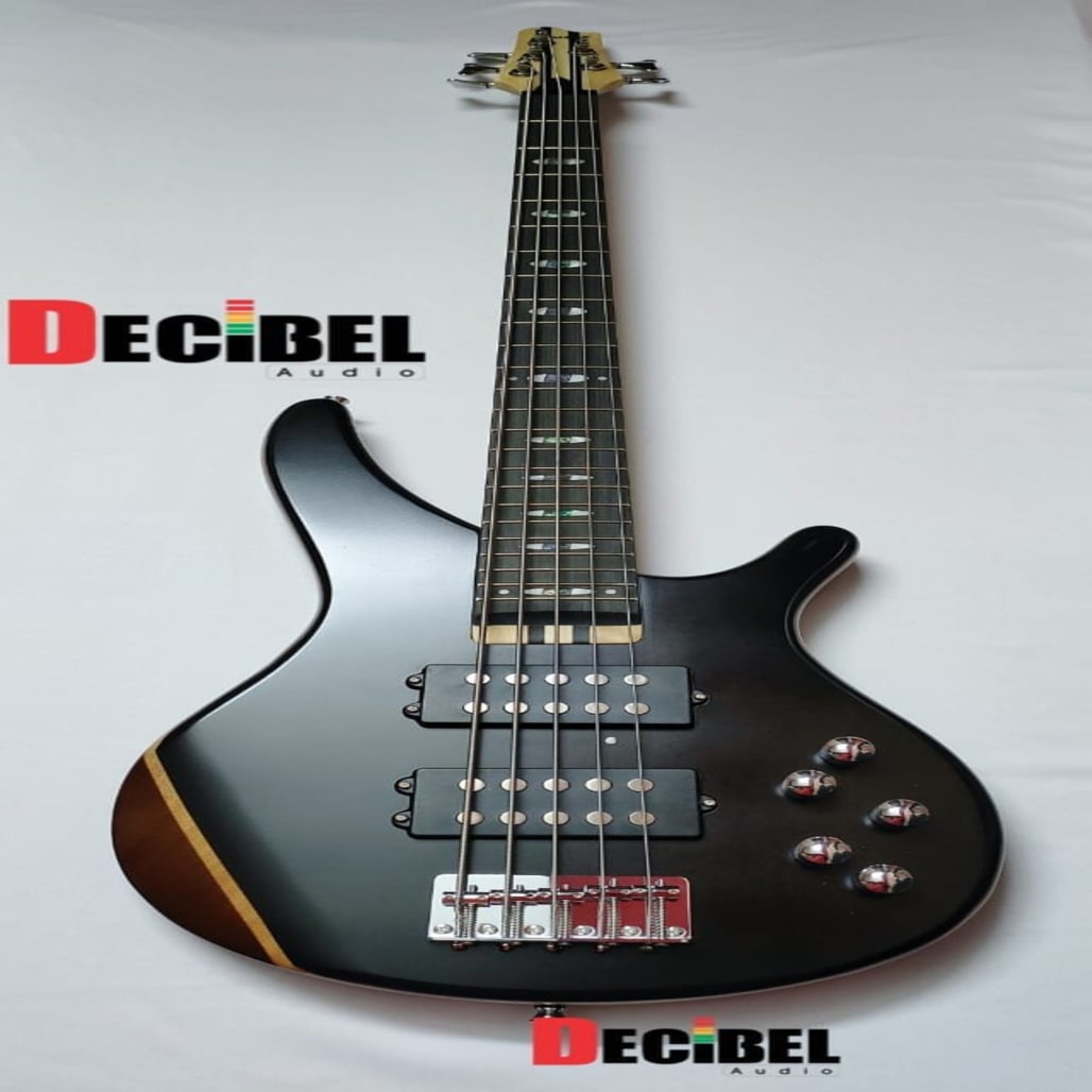 Ibanez 5-String Active Bass Guitar IBANEZ Graph Tech style / Plastic Solid Nyatoh for deep resonance main view audio equipment Kenya