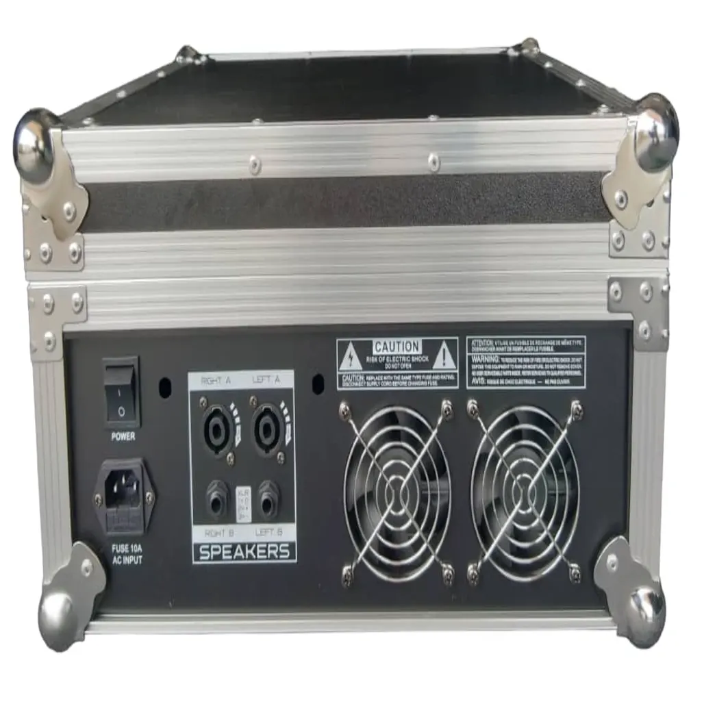 Kinetic Energy 8-Channel Mixer Flight Case KINETIC ENERGY 9mm Fire-Retardant Laminated Plywood Professional 8-Channel Mixer Flight-Ready Case main view audio equipment Kenya