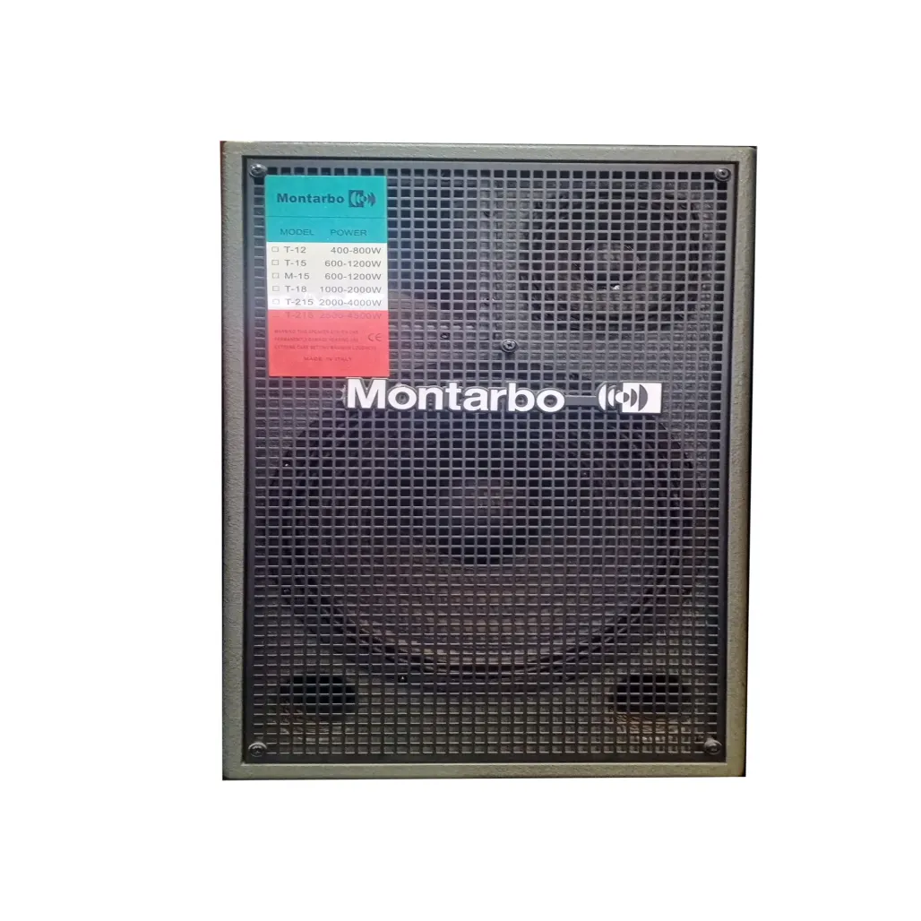 Montarbo T115M 15-Inch Midrange Speaker MONTARBO 2-Way Professional Mid/High Cabinet Birch Plywood with Anti-Scratch Polyurethane Coating main view audio equipment Kenya