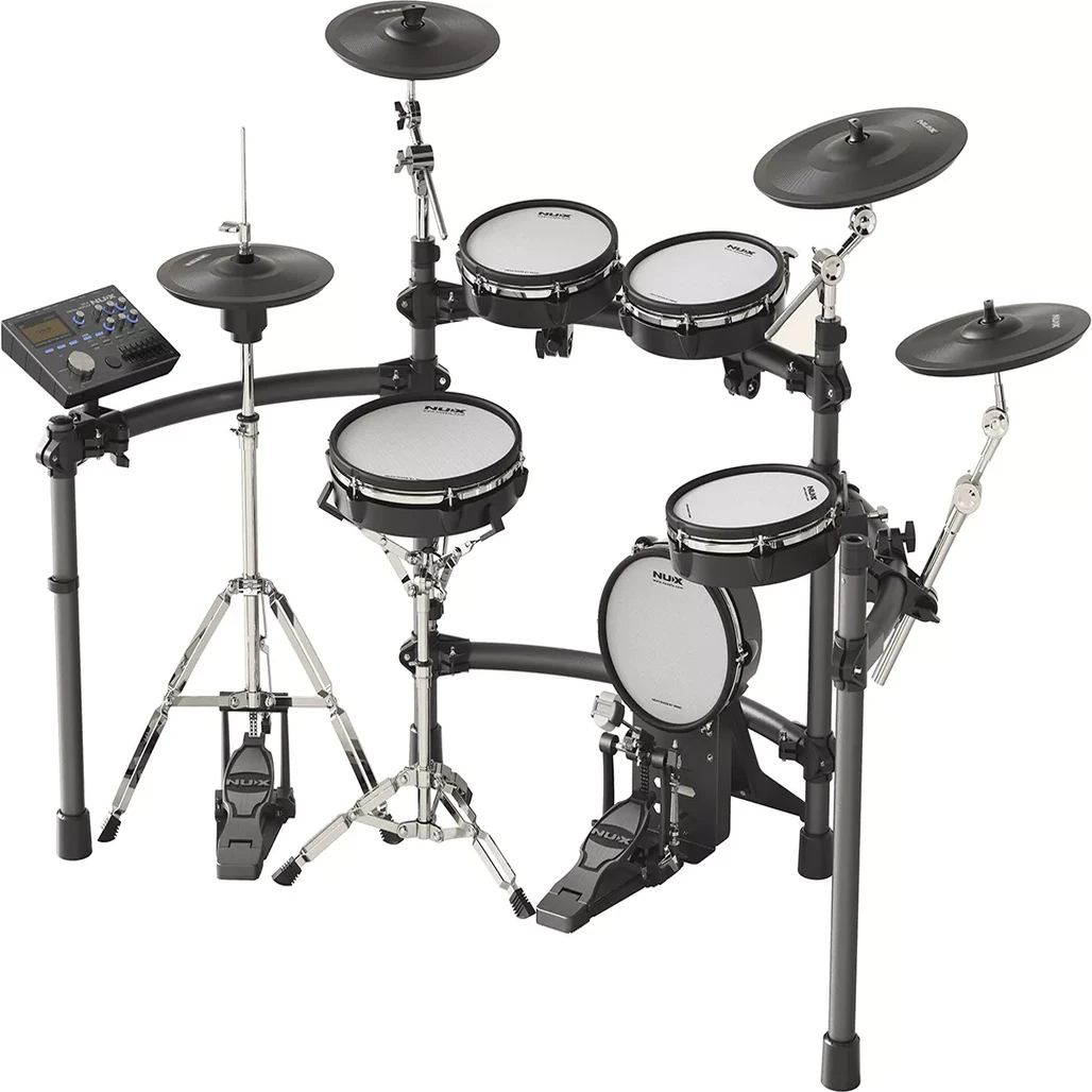 NUX DM8 Professional Electronic Drum Set NUX Integrated Bluetooth Audio and MIDI main view audio equipment Kenya