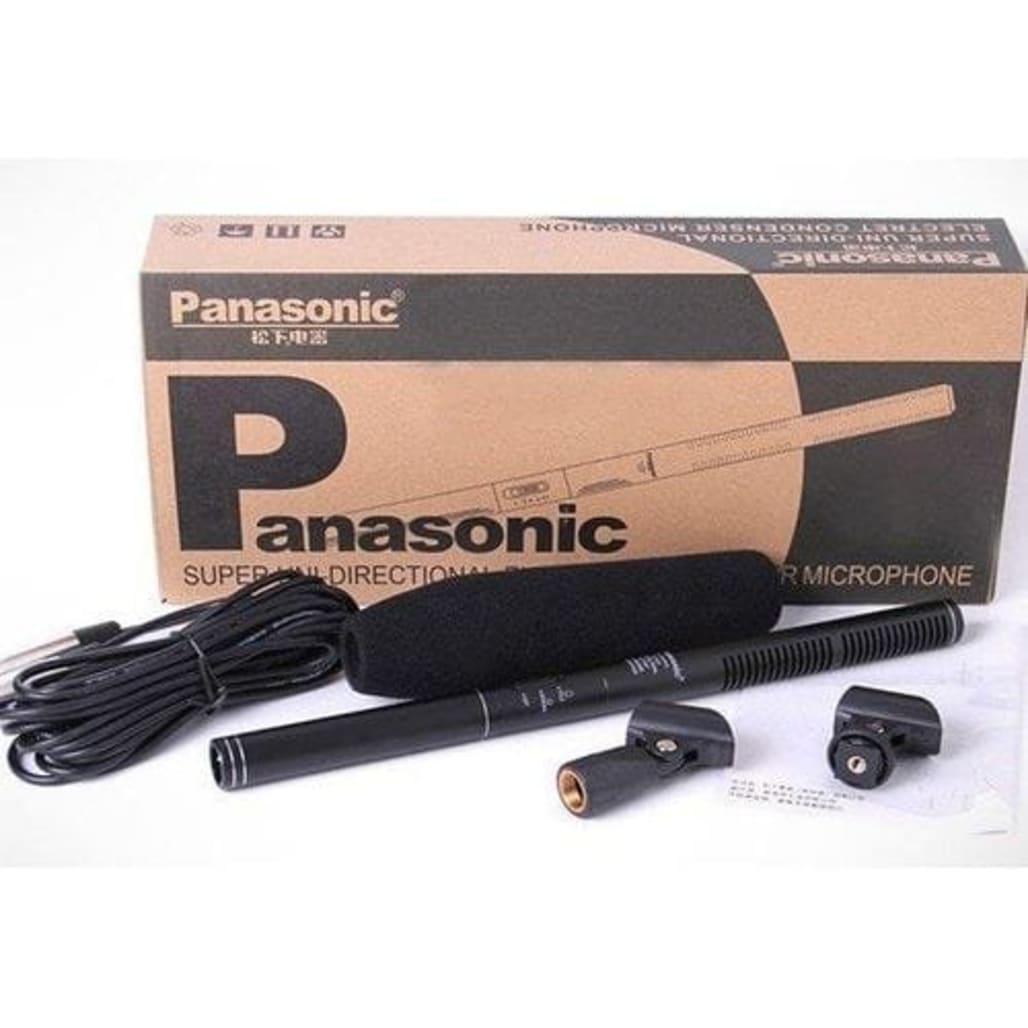 Panasonic 2800A Professional Condenser Vocal Microphone PANASONIC Electret Condenser Transducer Heavy-Duty Zinc-Alloy Die-Cast Body main view audio equipment Kenya