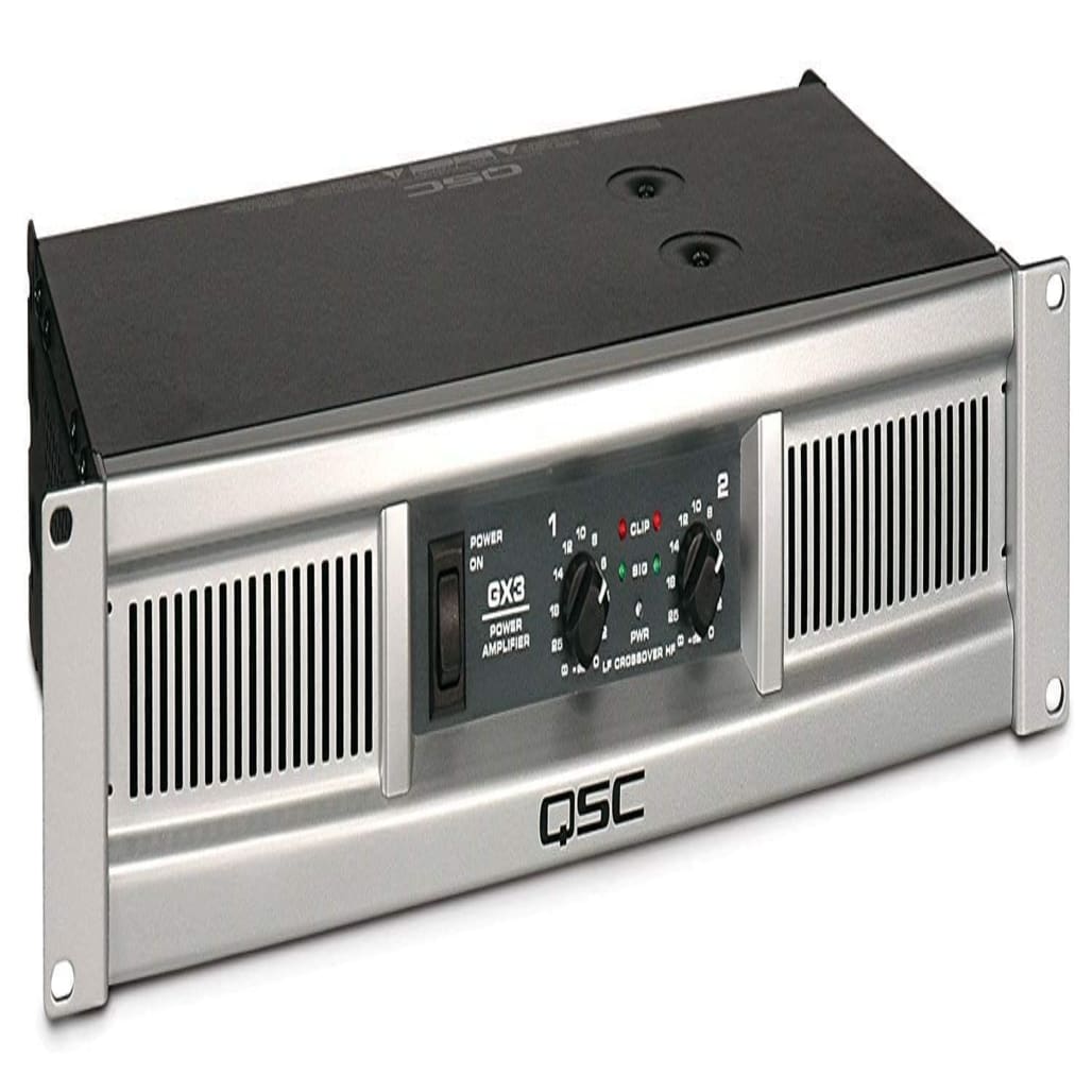 QSC GX3 Professional Power Amplifier – 425W per Channel - Image 1