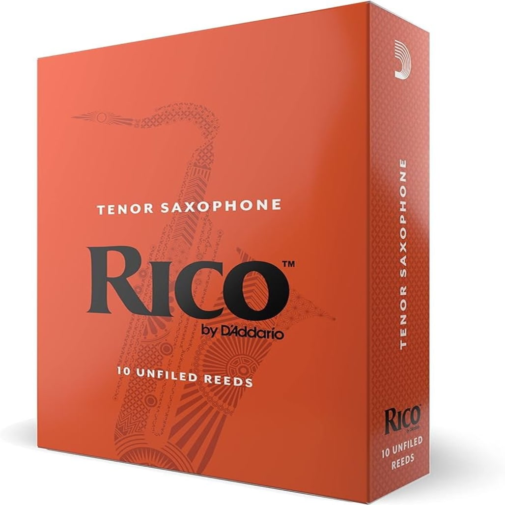 Rico Professional Alto Saxophone Reeds – Box of 10 RICO Premium Natural Cane (Select Grade) Unfiled for Ease of Play and Bright Response main view audio equipment Kenya