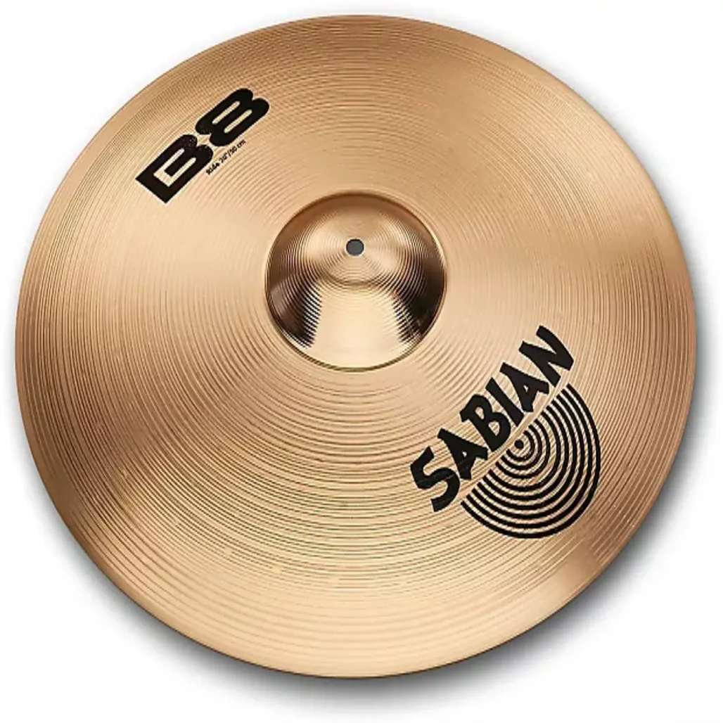 Sabian 20-Inch B8 Professional Ride Cymbal SABIAN 20 Inches (Standard Professional Size) in Nairobi Medium for Versatile Performance in Nairobi main view audio equipment Kenya