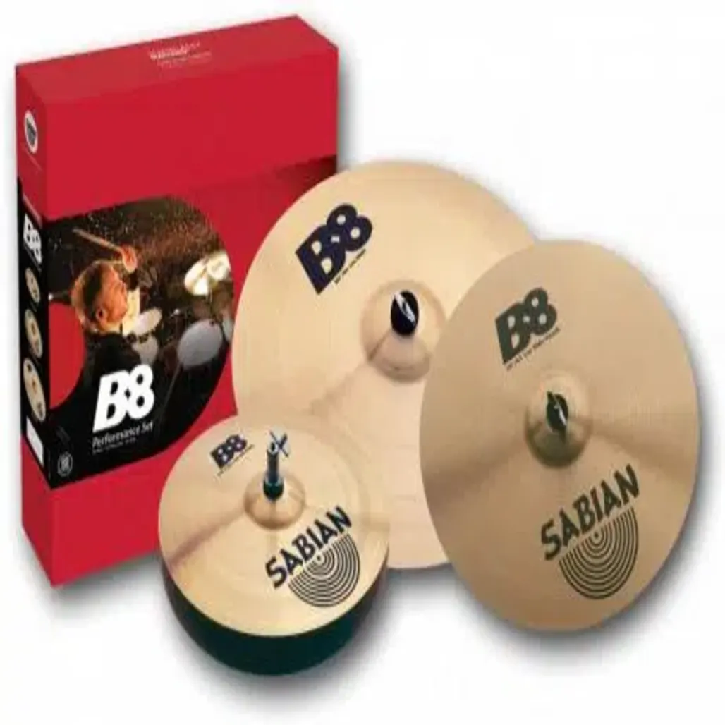 Sabian SBR Complete Cymbal Set – 3-Piece Performance Pack - Image 1