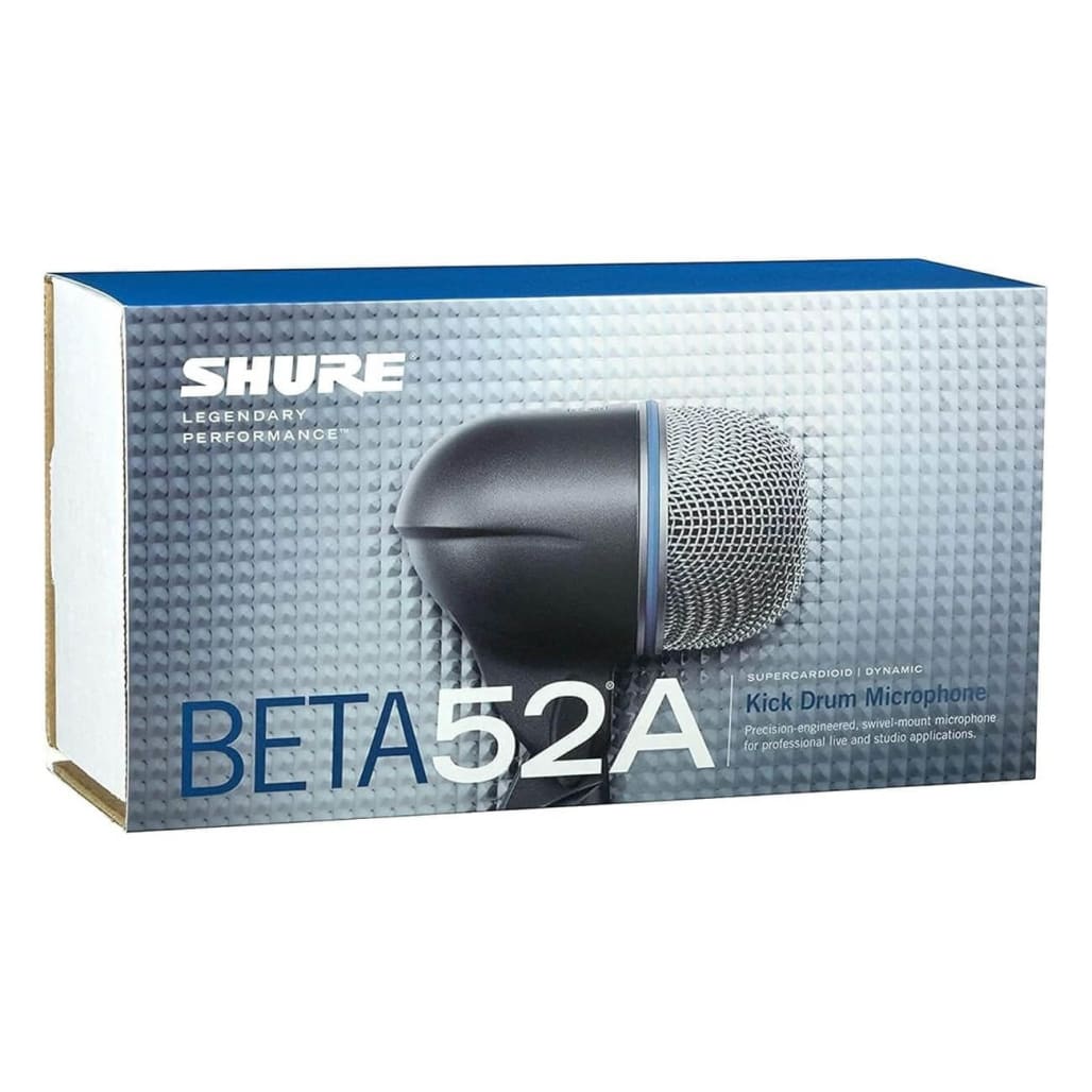 Shure Beta 52A Professional Kick Drum Microphone - Image 1