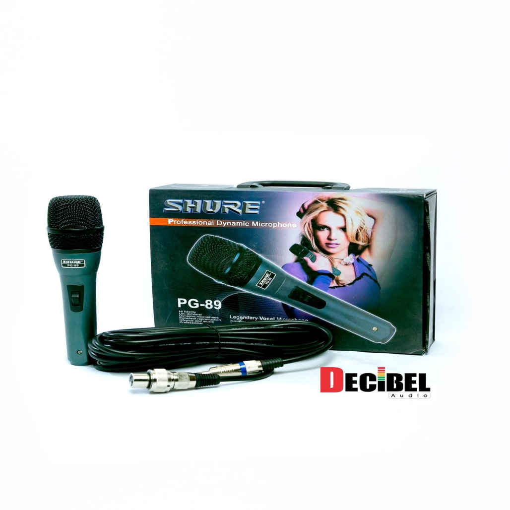 Shure PG89 Professional Dynamic Vocal Microphone - Image 1