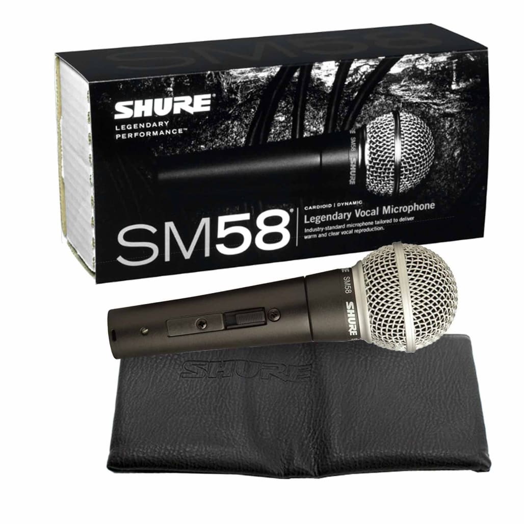 Shure SM58 Professional Legendary Vocal Microphone - Image 1