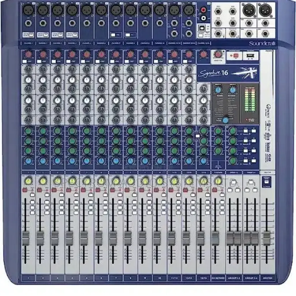 Soundcraft Signature 16 Professional Analog Mixer - Image 1