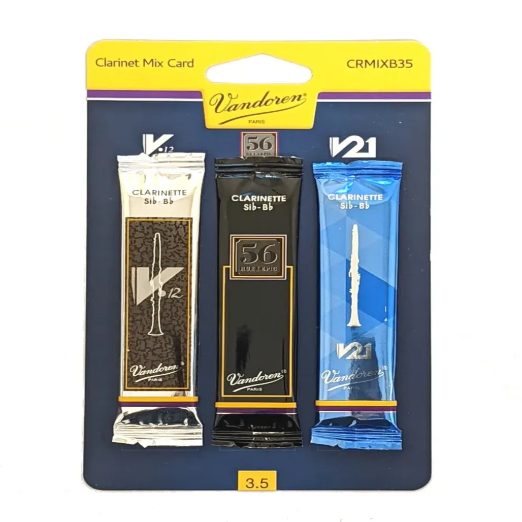Vandoren Traditional Professional Clarinet Reeds (Blue Box) VANDOREN High-Density Premium Organic French Cane for Kenya Professional Traditional (Blue Box) Clarinet Reeds in Nairobi main view audio equipment Kenya