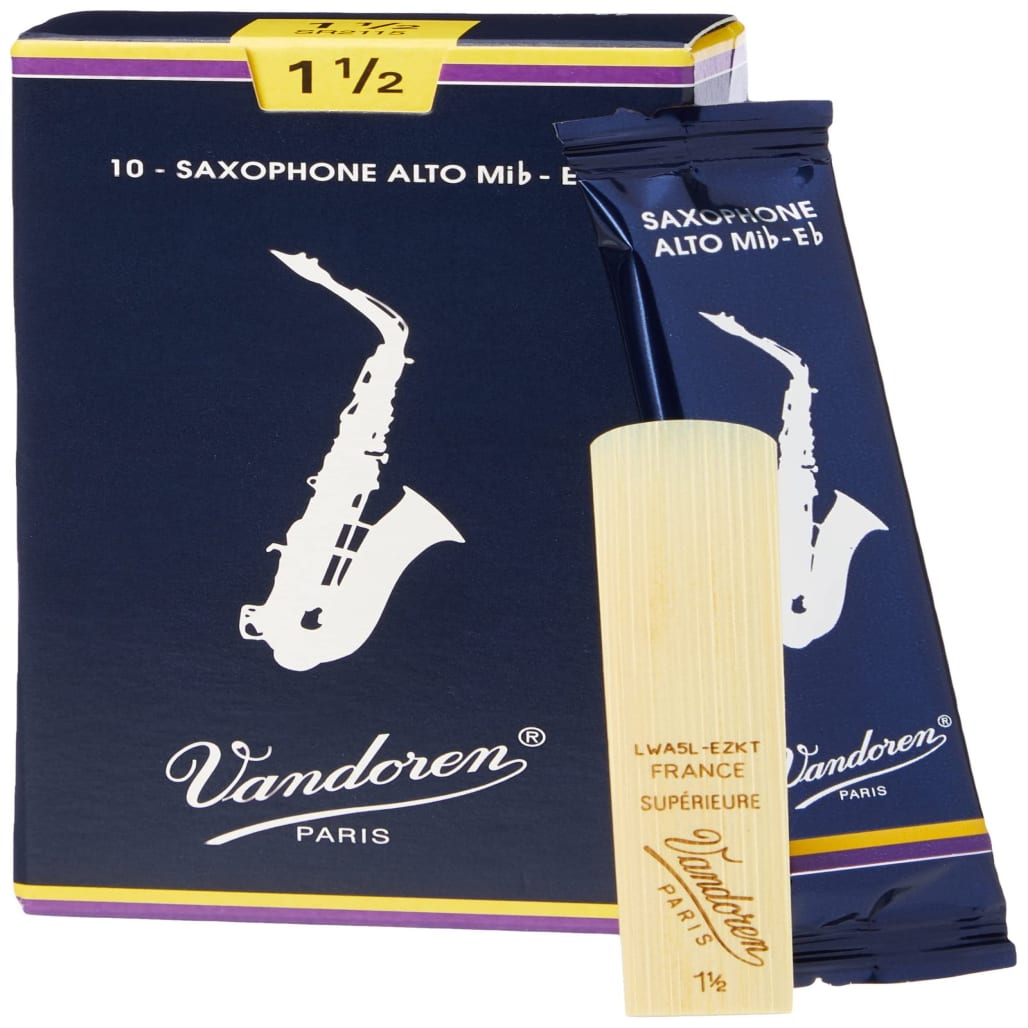 Vandoren Professional Saxophone Reeds (Alto & Tenor) VANDOREN Premium Organic French Cane for Nairobi Studios Professional Traditional Saxophone Reeds in Nairobi main view audio equipment Kenya