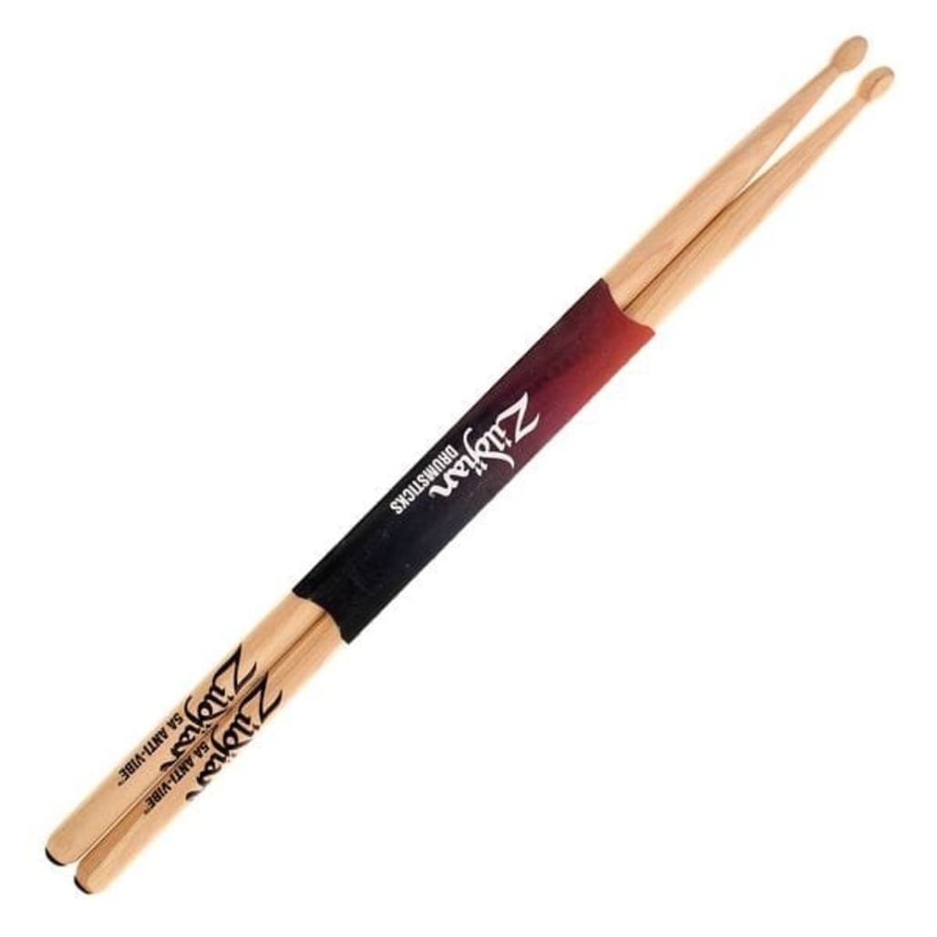 Zildjian 5A Professional Hickory Drumsticks ZILDJIAN Professional 5A Hickory Drumsticks in Nairobi Professional Oval Wood Tip (Brilliant Definition) in Nairobi main view audio equipment Kenya