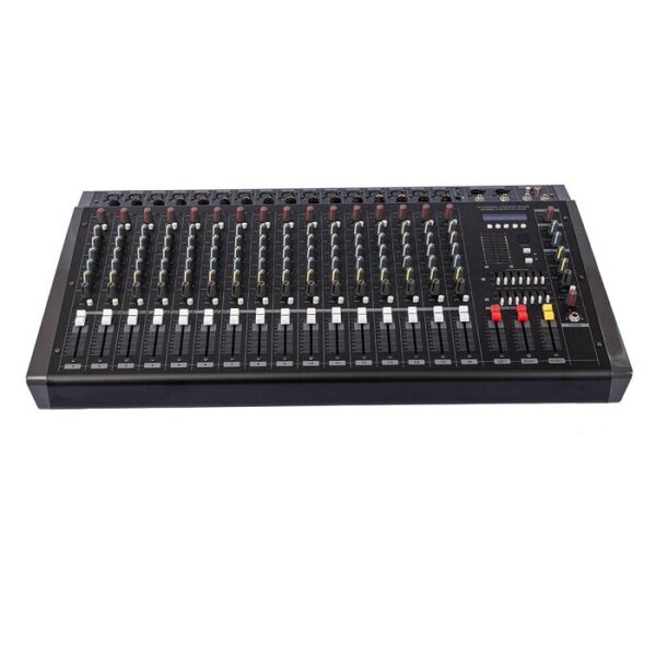 16 Channel Max Powered Amp Mixer 16DSP MAX Bluetooth, USB, SD Card, RCA main view audio equipment Kenya