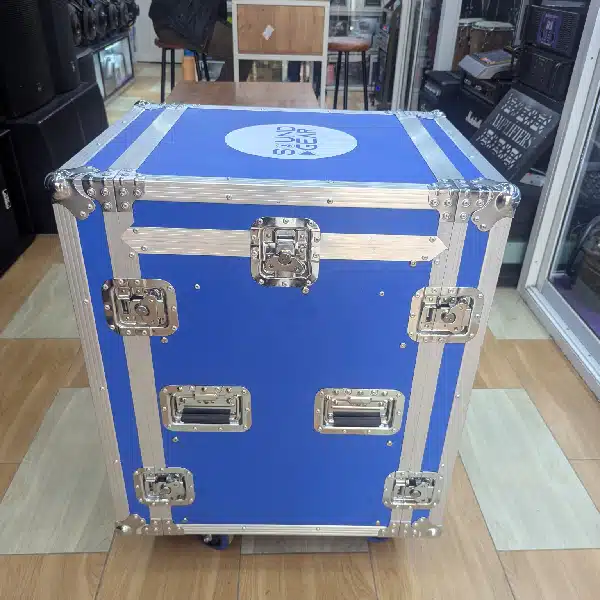 16u Mixer Console Rack Flight Case 9mm Hexaboard Plywood main view audio equipment Kenya