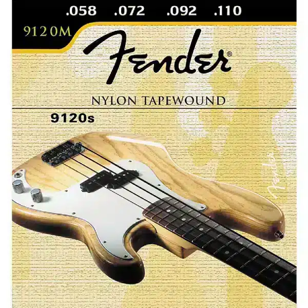 5 strings Fender Bass Guitar Strings FENDER Ball End Nickel-Plated Steel main view audio equipment Kenya