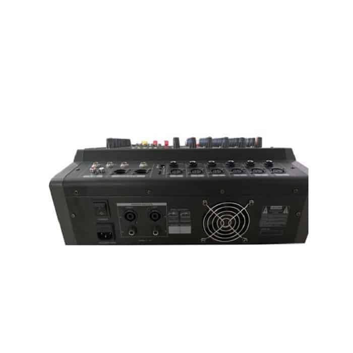 6 - Channel Powered Mixer with Multi - FX Processor and USB Powered Mixer Amplifier - Image 1