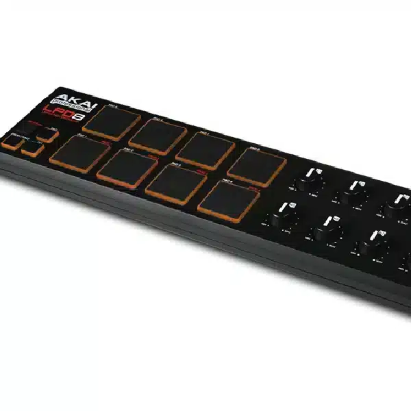 AKAI Professional LPD8 – USB MIDI Controller AKAI 0.34kg USB Bus Powered main view audio equipment Kenya