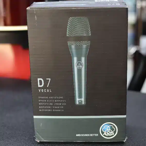 AKG D7 S Reference Handheld Dynamic Vocal Microphone AKG Reference Dynamic Microphone main view audio equipment Kenya