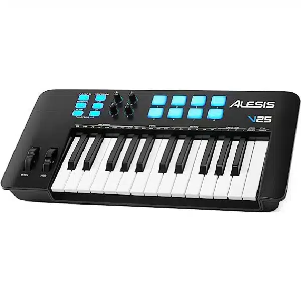 Alesis V25 MKII USB MIDI Controller ALESIS 1.75kg 25 Full-sized velocity-sensitive main view audio equipment Kenya