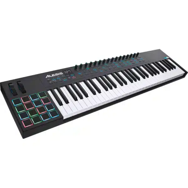 Alesis VI61 MIDI Keyboard Controller ALESIS 61 Semi-weighted with Aftertouch USB Bus Powered or DC Adapter (optional) main view audio equipment Kenya