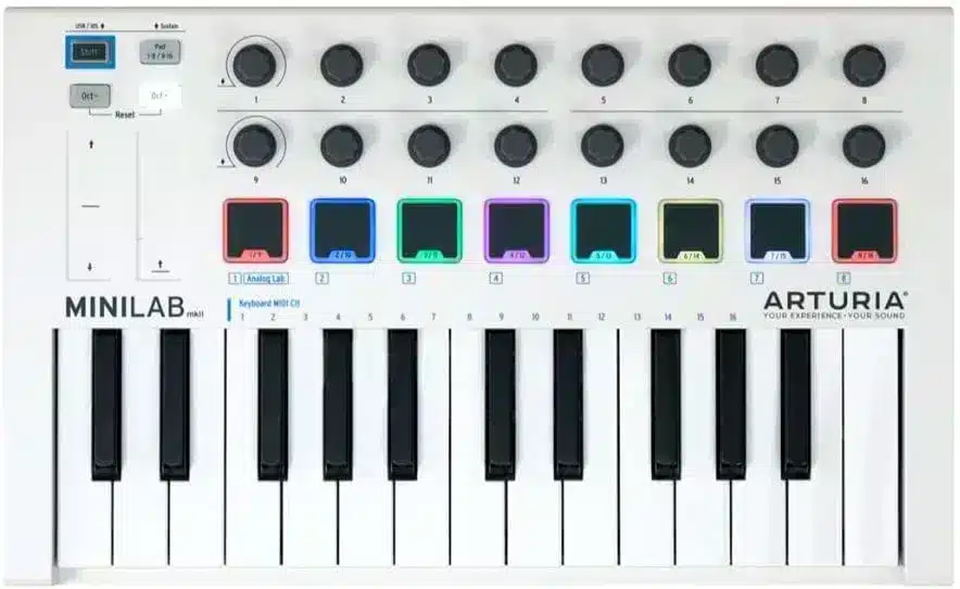 Arturia MiniLab MkII 25 ARTURIA USB Bus Powered main view audio equipment Kenya