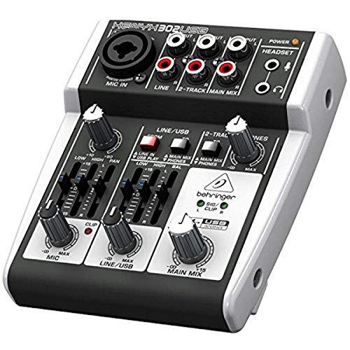 Behringer 302USB Premium 5 - Input Mixer BEHRINGER USB Bus Powered or AC adapter Ultra-lightweight and portable main view audio equipment Kenya