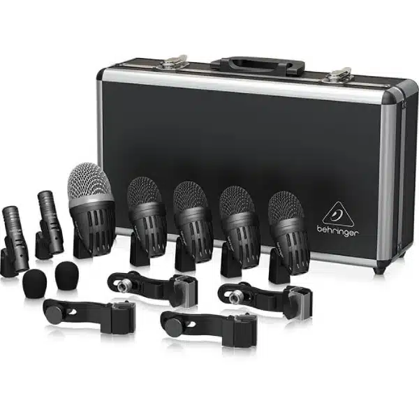 Behringer BC1500 Premium 7 - Piece Drum Microphone Set BEHRINGER Drum & Instrument Mics High-performance Dynamic High-performance Electret Condenser main view audio equipment Kenya
