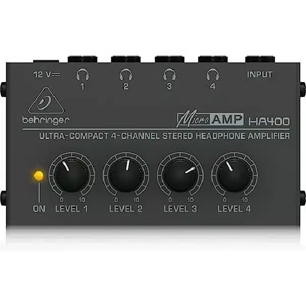 Behringer HA 400 Headphone Amplifier - Image 1