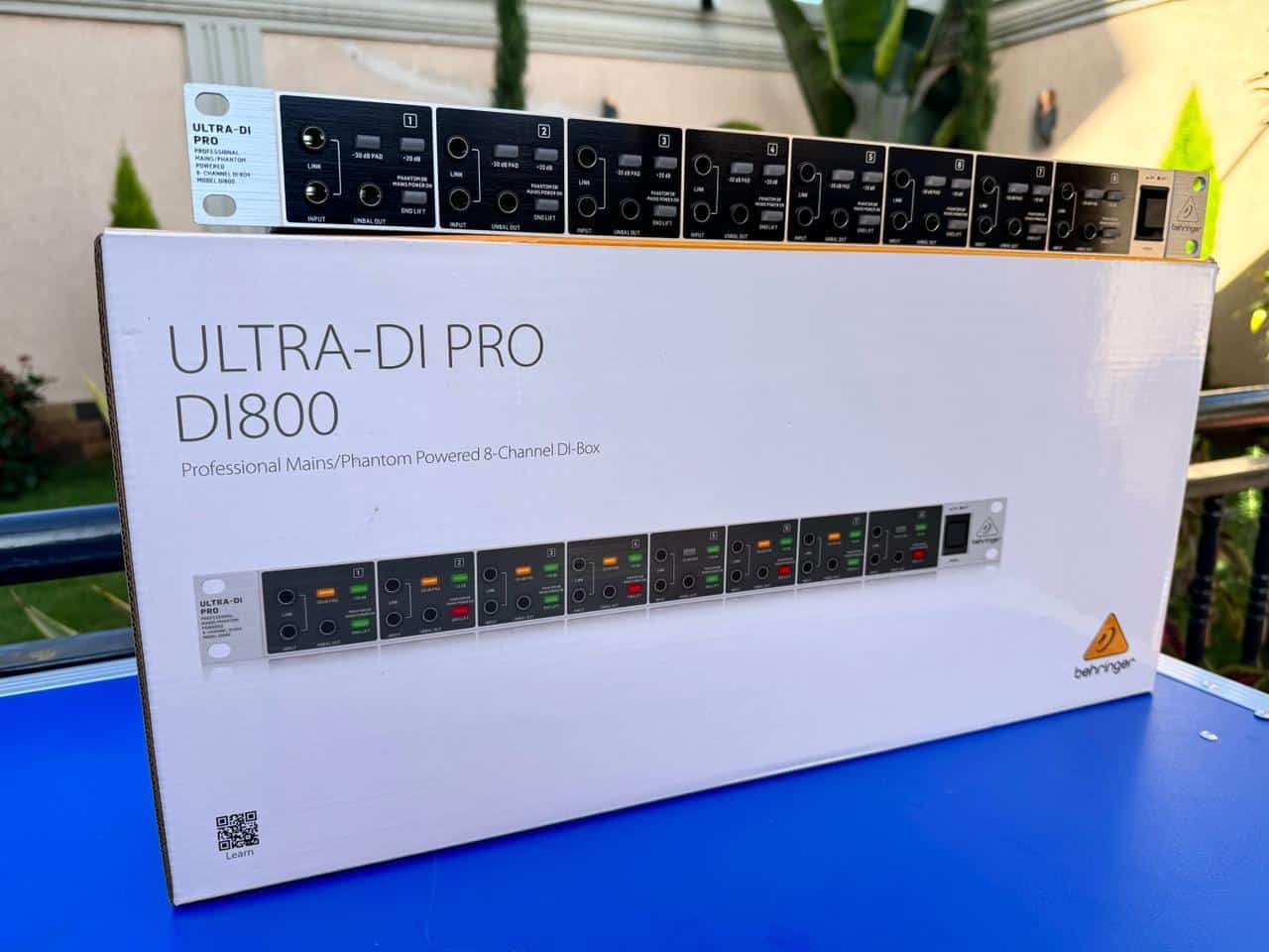 Behringer Ultra - DI Pro DI800v2 8 - Channel Active Instrument Direct Box - Image 1