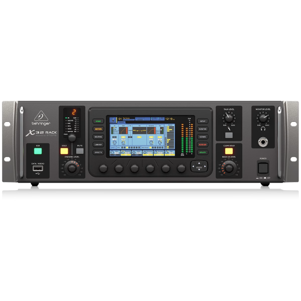 Behringer X32 RACK – 40 - Channel Rackmount Digital Mixer BEHRINGER 5" Day-viewable Color TFT main view audio equipment Kenya