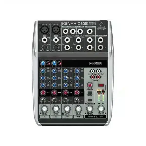 Behringer Xenyx Q802USB Mixer BEHRINGER main view audio equipment Kenya