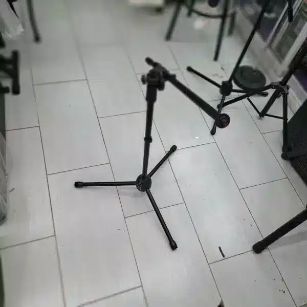 BNK BK 200 Mic stand BNK Black finish High-quality steel main view audio equipment Kenya