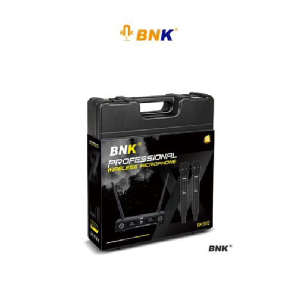 BNK BK 902 Wireless Microphone BNK Wireless Microphone Systems Dual Handheld Wireless System main view audio equipment Kenya