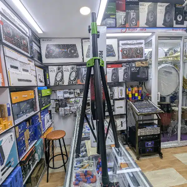 BNK BK - 3SPS Speaker Stand BNK Black powder-coated Heavy-duty Speaker Stand main view audio equipment Kenya