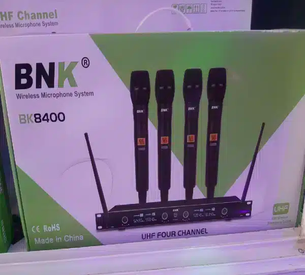 BNK BK8400 Wireless Microphone System - Image 1