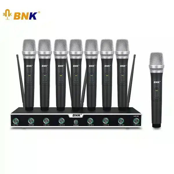 BNK BK8800 8 in 1 Wireless Microphone - Image 1
