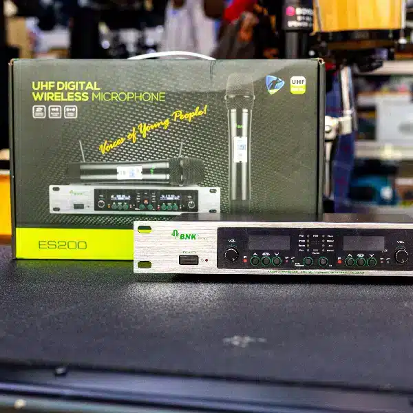 BNK ES200 UHF Digital Wireless Microphone BNK Digital Wireless System main view audio equipment Kenya