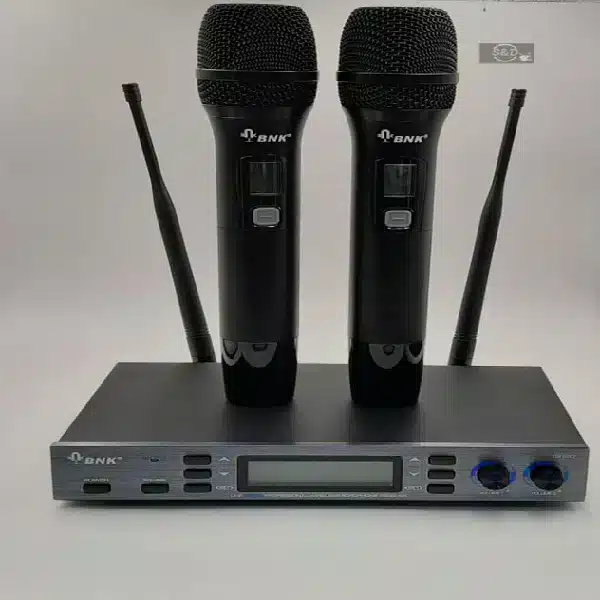 BNK IS 20 Wireless Microphone BNK Dual Handheld Wireless System main view audio equipment Kenya