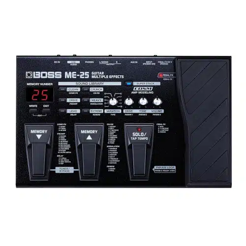 Boss ME - 25 Guitar Pedal BOSS 60 types Compact Multi-Effects Processor main view audio equipment Kenya