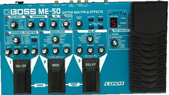 Boss ME - 50 Multi - Effects Guitar Pedal BOSS Multi-Effects Processor main view audio equipment Kenya