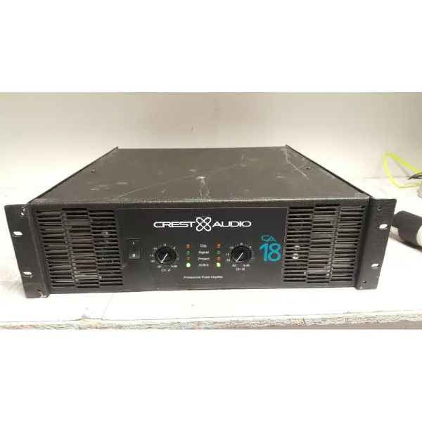 Crest Audio CA 18 Power Amplifier CREST Heavy-duty touring build Professional Power Amplifier main view audio equipment Kenya