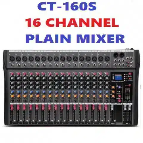 CT - 160S 16 Channel Plain Mixer CT-160S Analog Mixers main view audio equipment Kenya