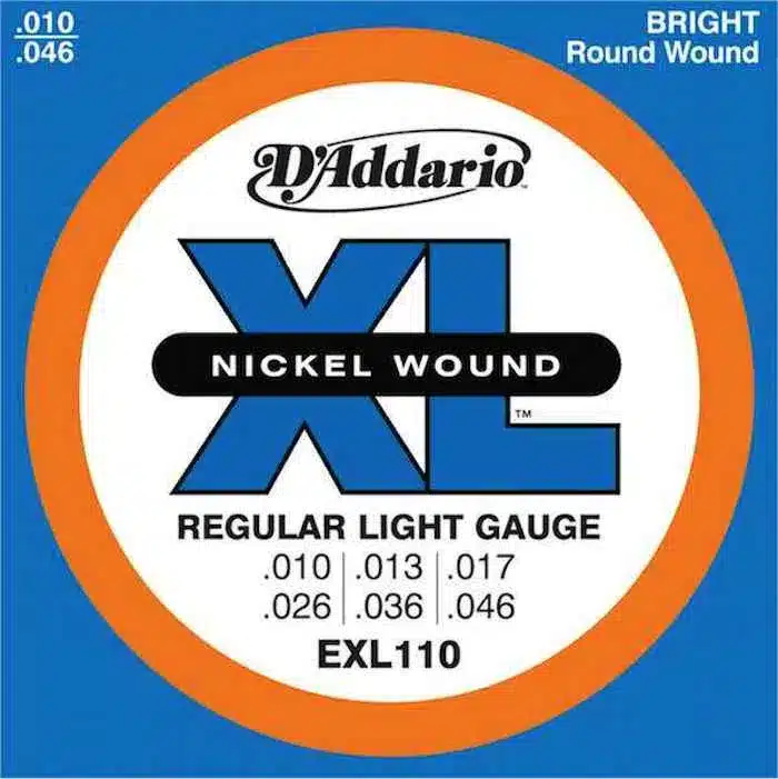 D’Addario EXL110 Nickel Wound Electric Guitar Strings D'ADDARIO Electric Guitar Strings main view audio equipment Kenya