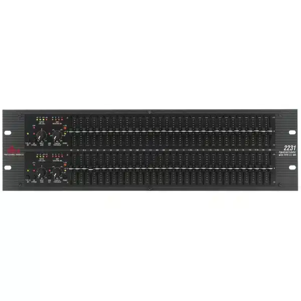 DBX 2231 Graphic Equalizer DBX Constant Q Dbx Type III main view audio equipment Kenya
