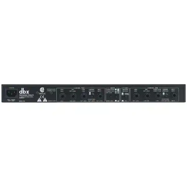 DBX 234 Crossover DBX 24dB/octave Linkwitz-Riley Analog Crossover main view audio equipment Kenya
