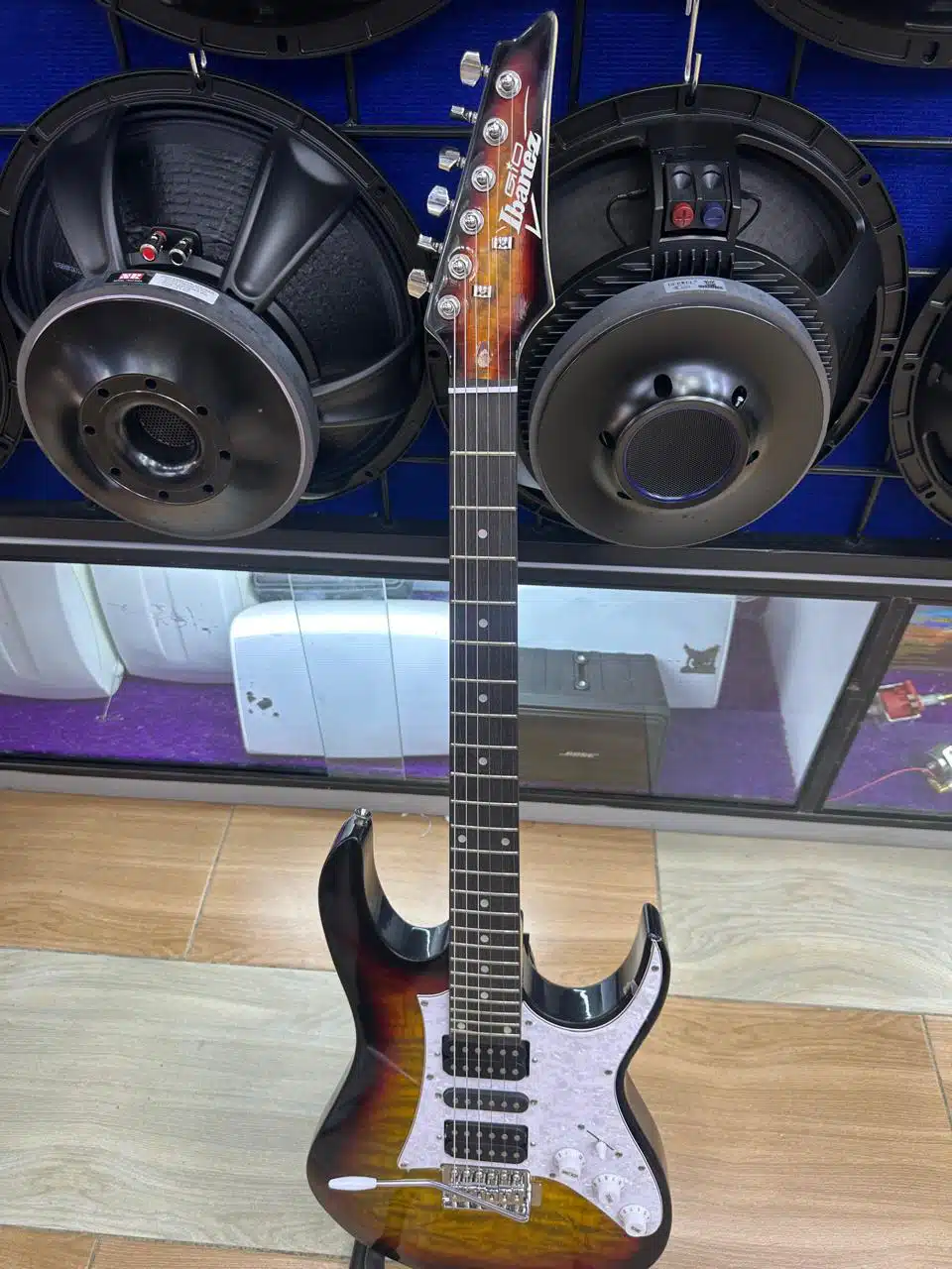 Ibanez Solo Guitar IBANEZ Rosewood or Jatoba Solid Basswood or Poplar main view audio equipment Kenya
