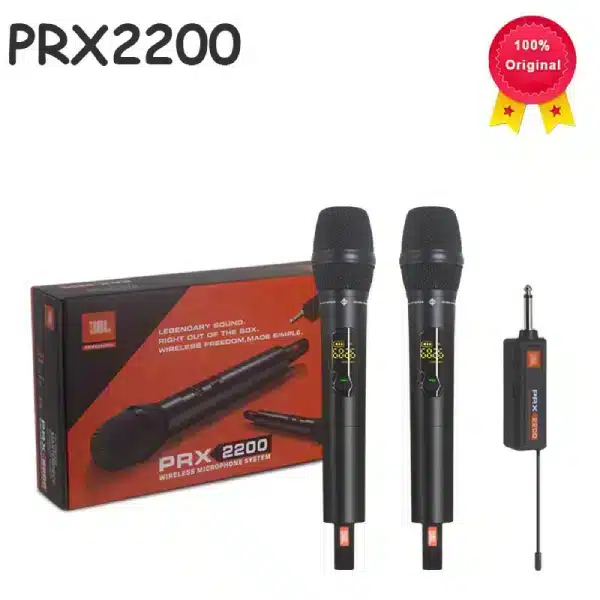 JBL prx2200 Wireless Microphone JBL Dual Channel Wireless Microphone System main view audio equipment Kenya