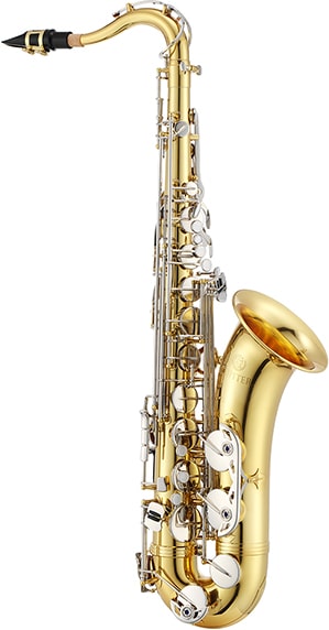 Jupiter Tenor Saxophone JUPITER Gold Lacquer Yellow Brass main view audio equipment Kenya
